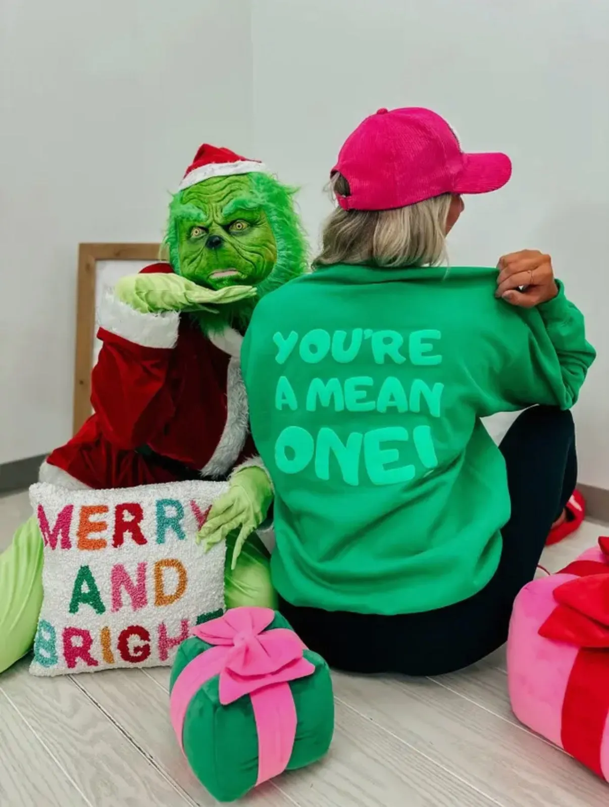 Grinch Crewneck- Green