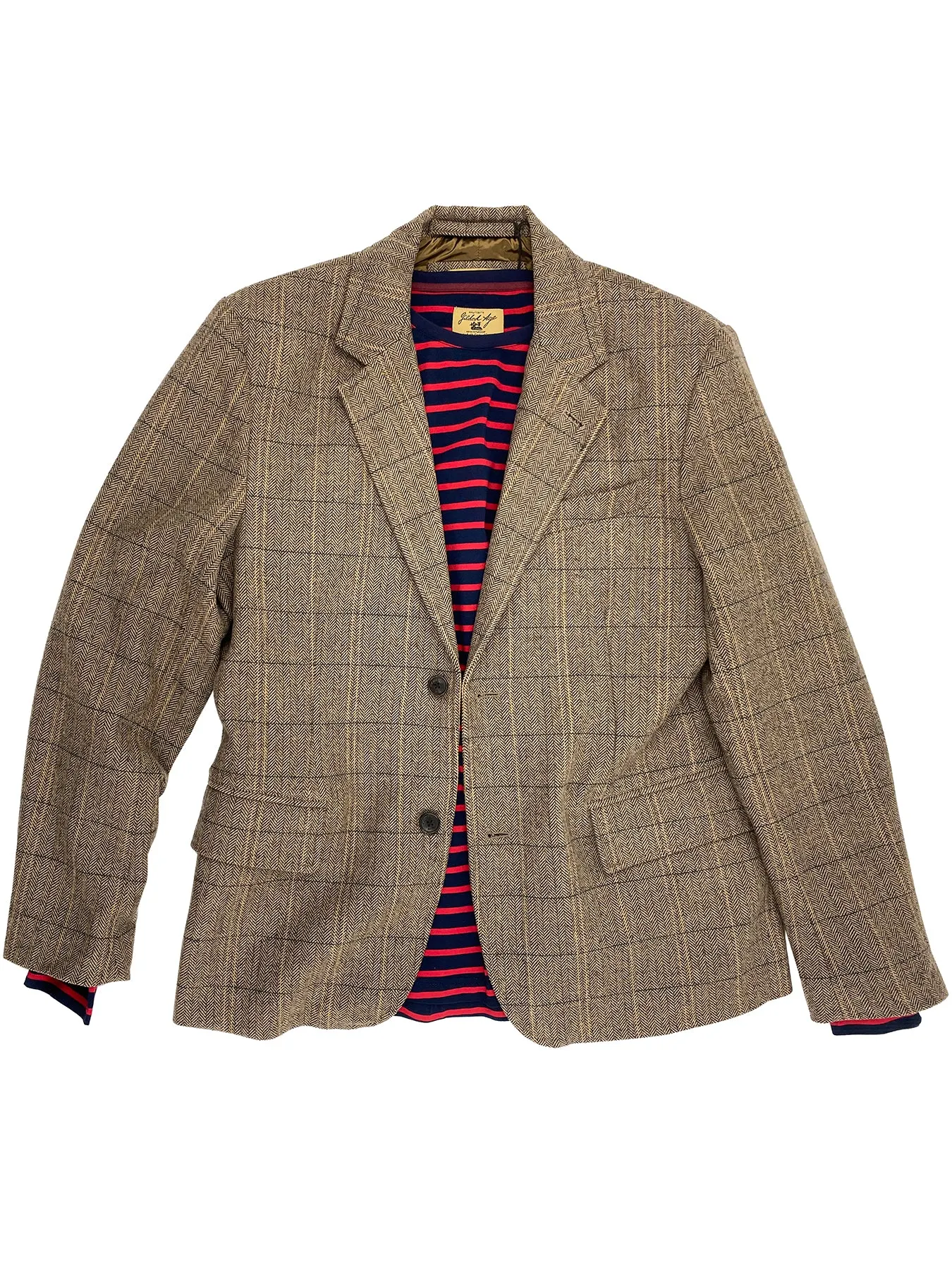 Harris Wool Plaid Blazer 4265