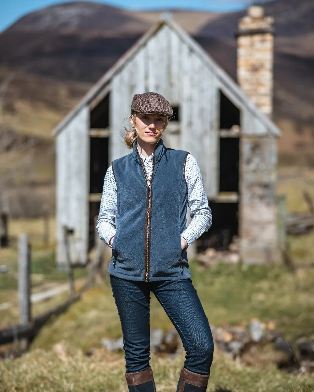 Hoggs of Fife Stenton Ladies Fleece Gilet