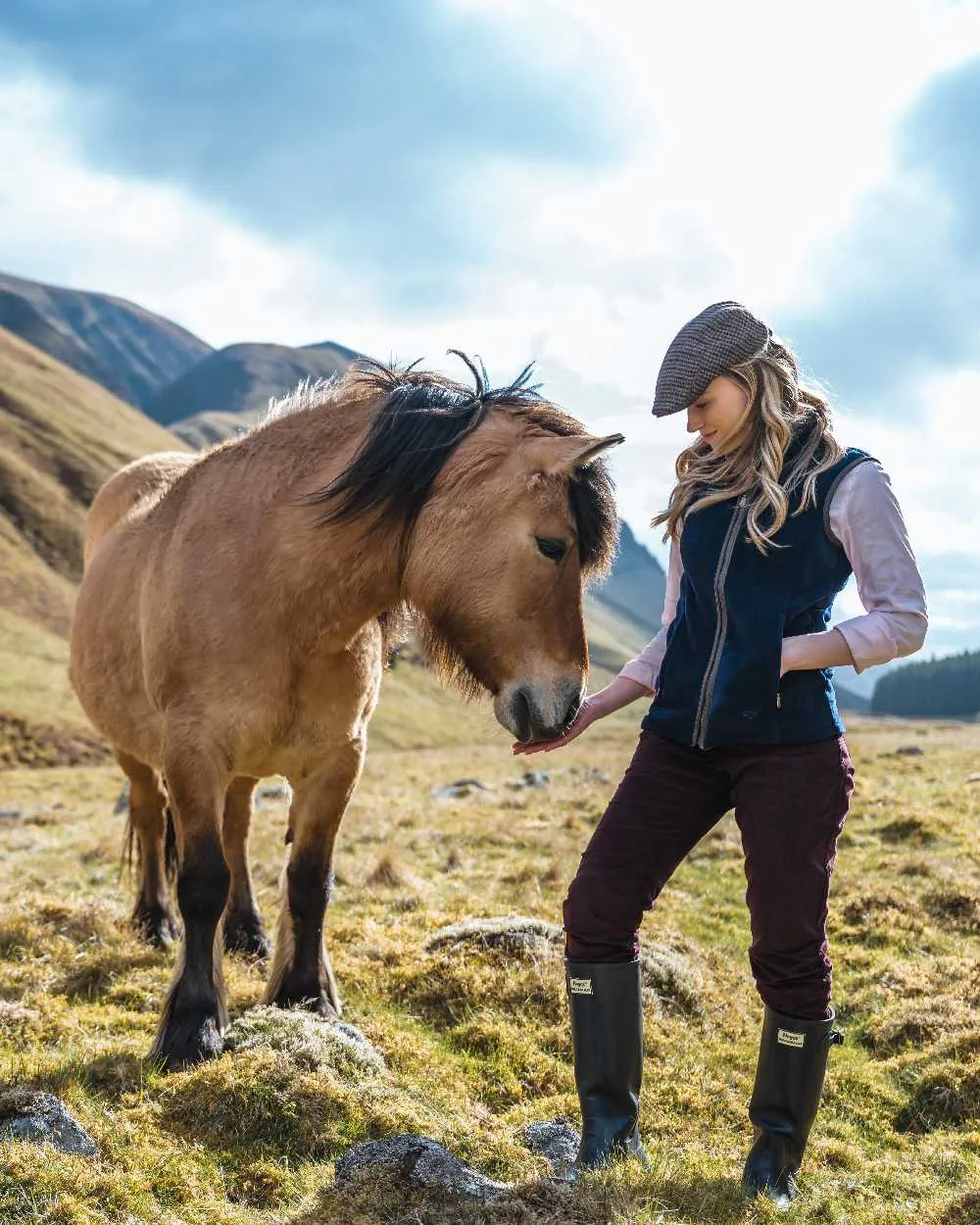 Hoggs of Fife Stenton Ladies Fleece Gilet