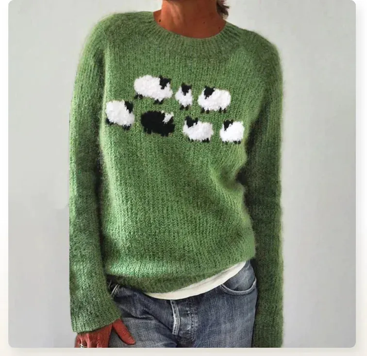 IRMA™ | KNITTED VINTAGE SWEATER FOR WOMEN