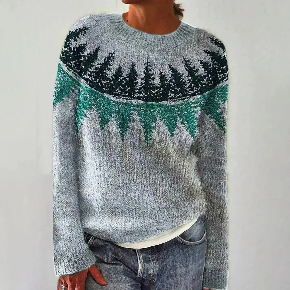 IRMA™ | KNITTED VINTAGE SWEATER FOR WOMEN