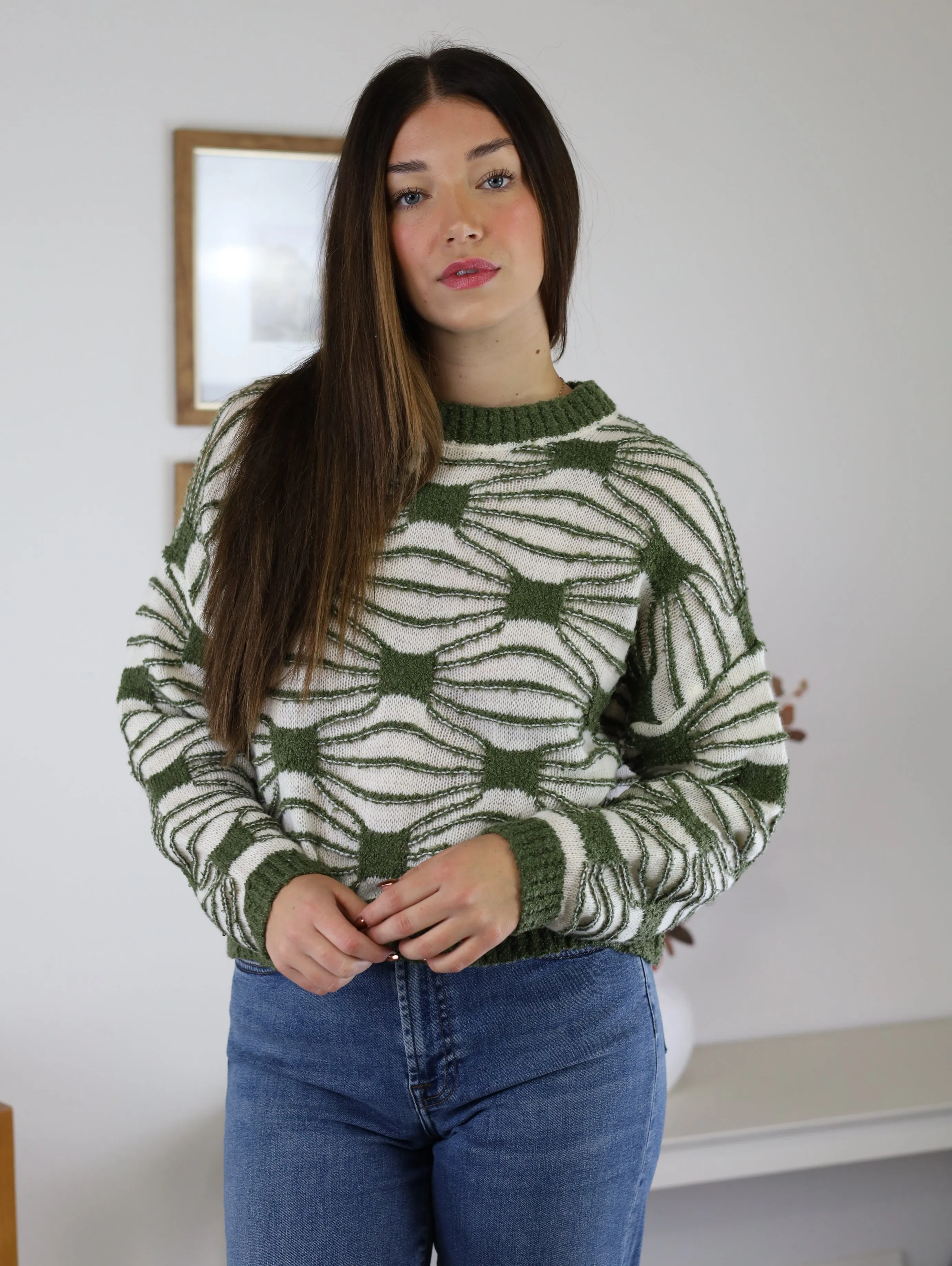 Johnnie Patterned Sweater