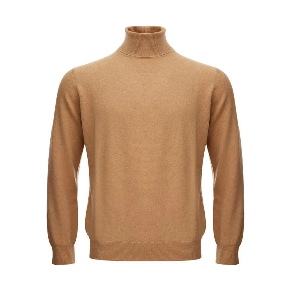 KANGRA Elegant Woolen Brown Sweater for Men