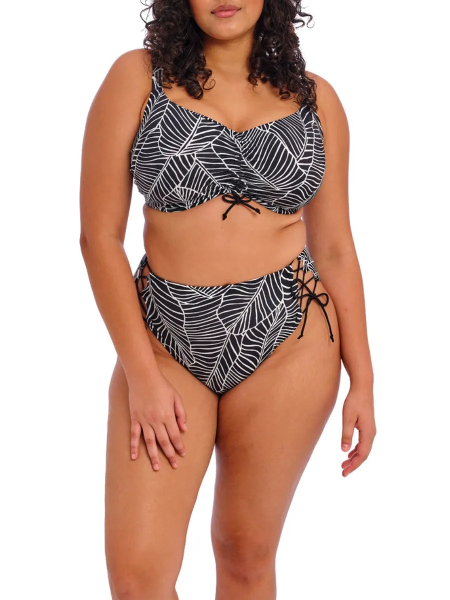 Kata Beach Crop Bikini Top - Black