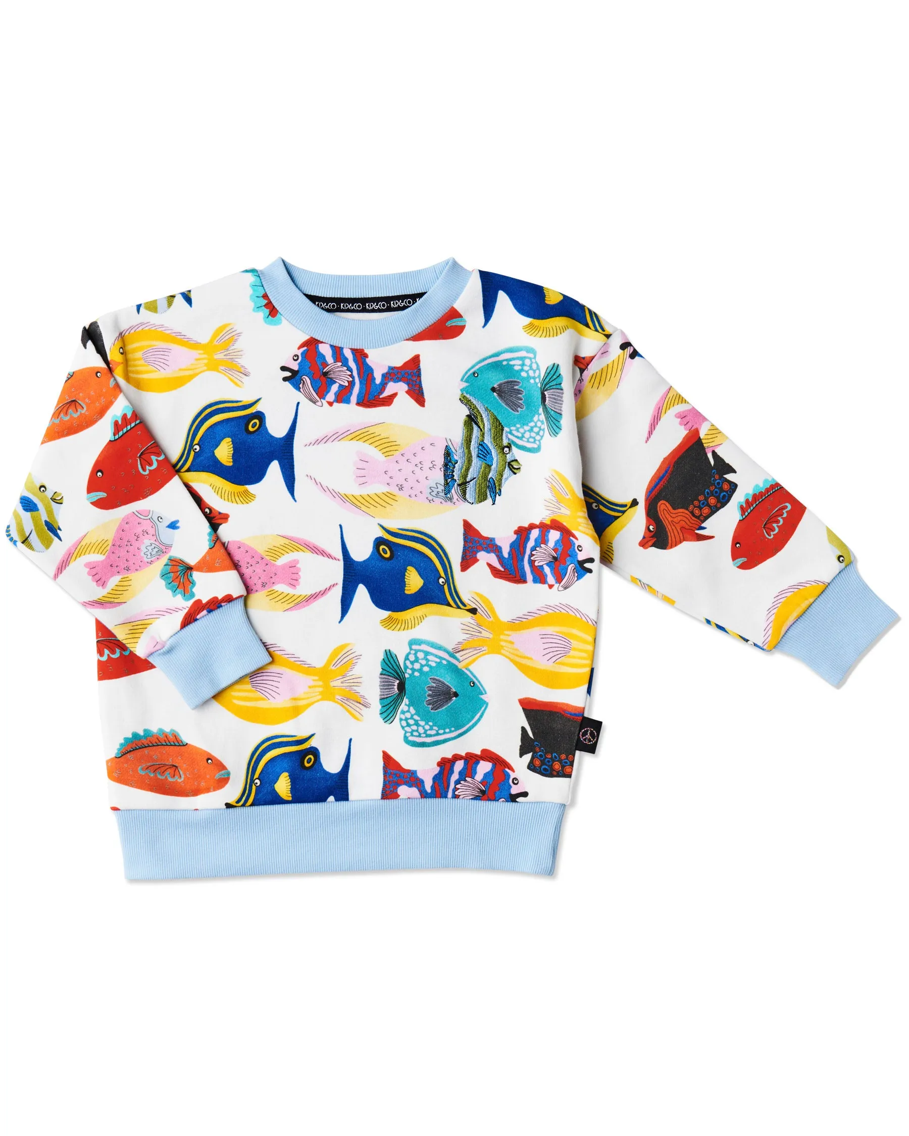 Kip & Co Fishy Business Organic Cotton Sweater