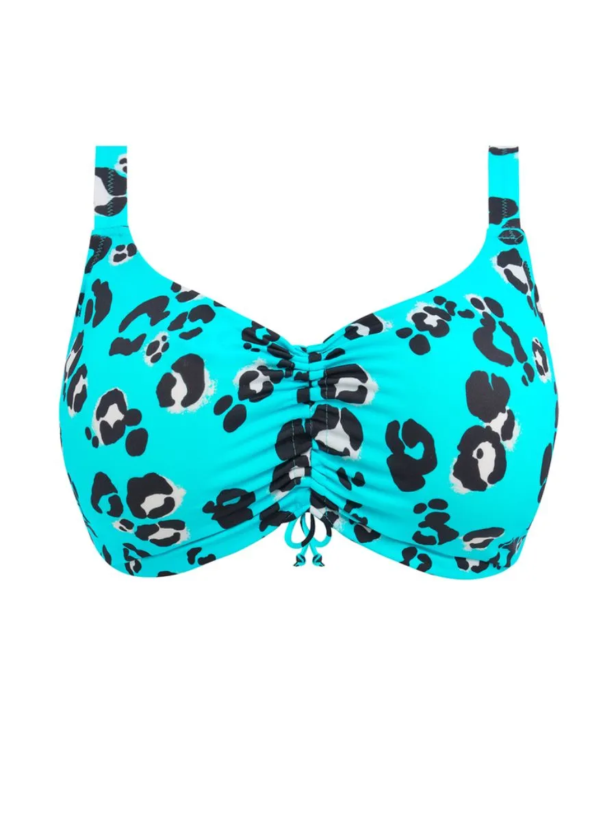 Kotiya Crop Bikini Top - Lagoon