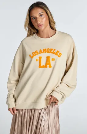 LA Sweater in Latte