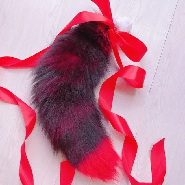 Luxury Realistic Fox Tail Plug