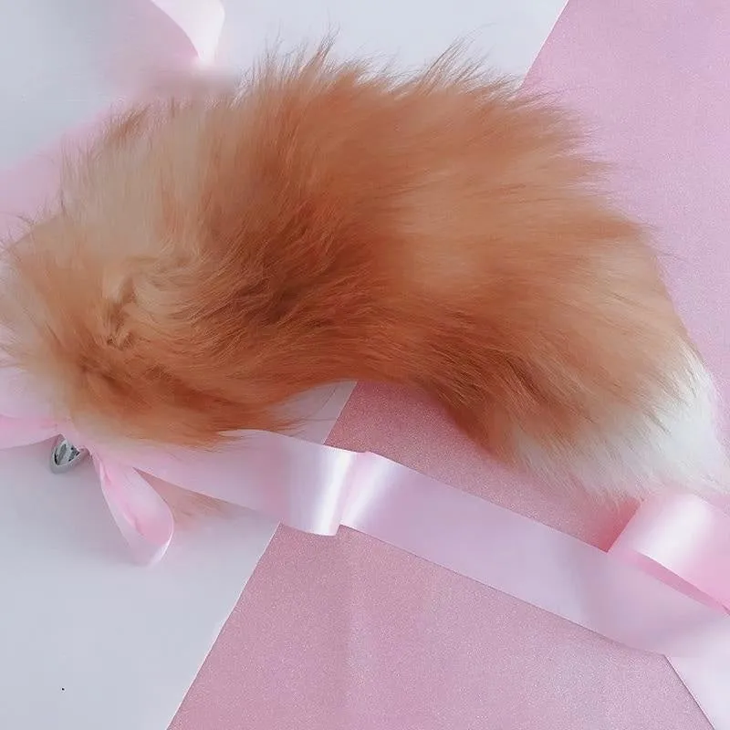 Luxury Realistic Fox Tail Plug