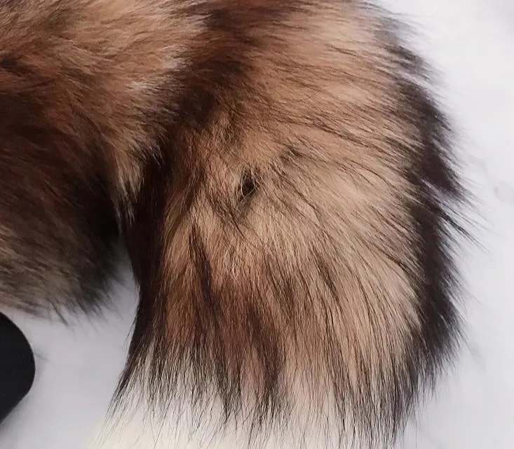 Luxury Realistic Fox Tail Plug