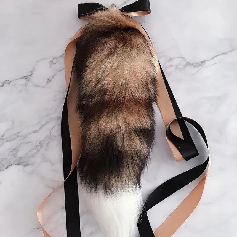 Luxury Realistic Fox Tail Plug