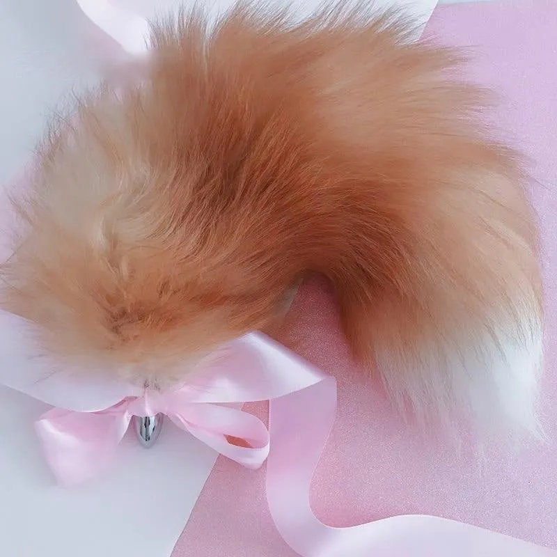 Luxury Realistic Fox Tail Plug