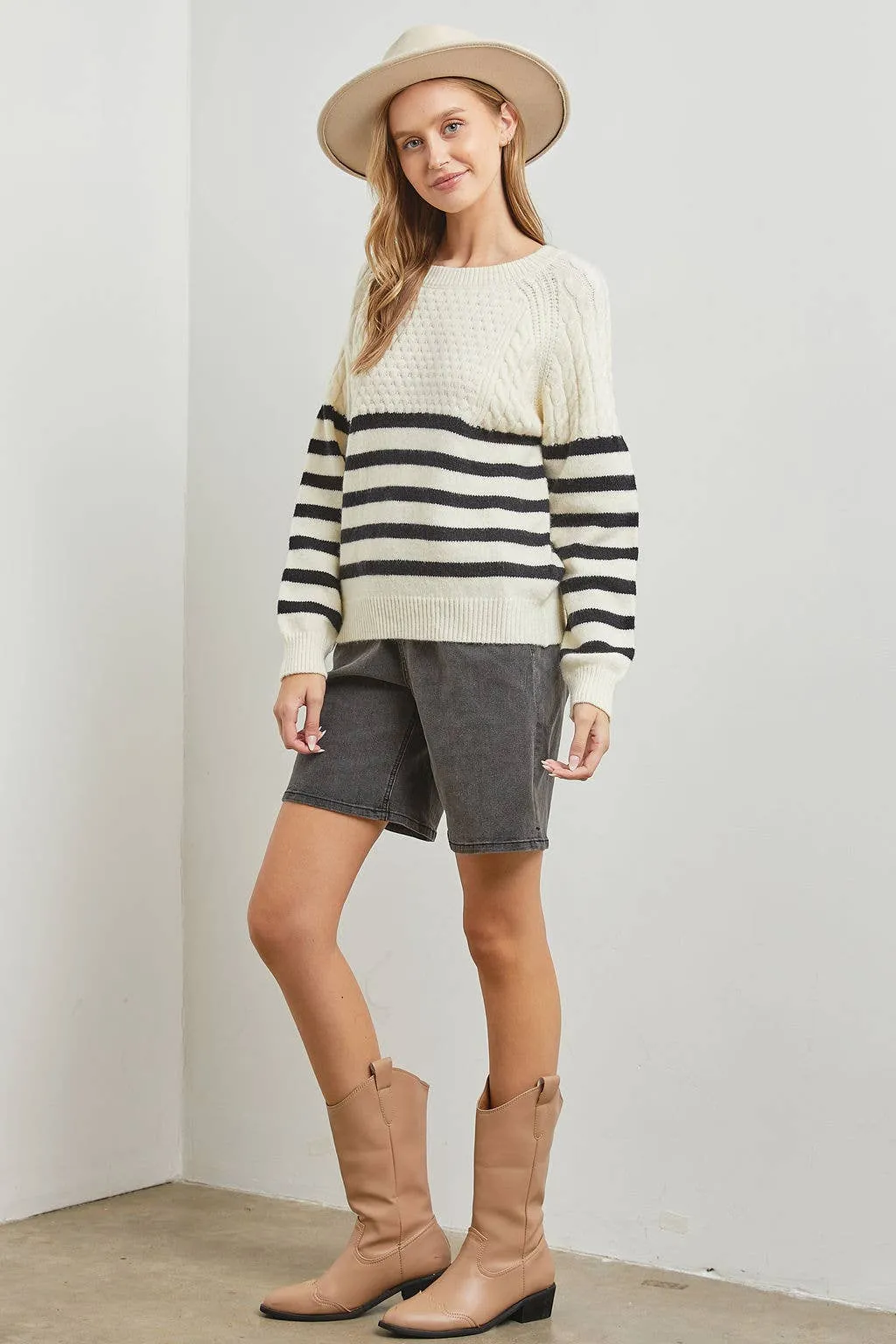 Marina Striped Sweater