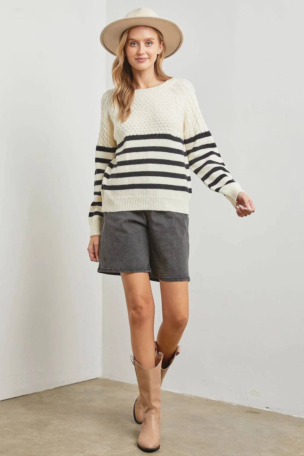 Marina Striped Sweater