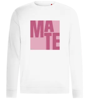 Mate Text Design - Comfort unisex sweater