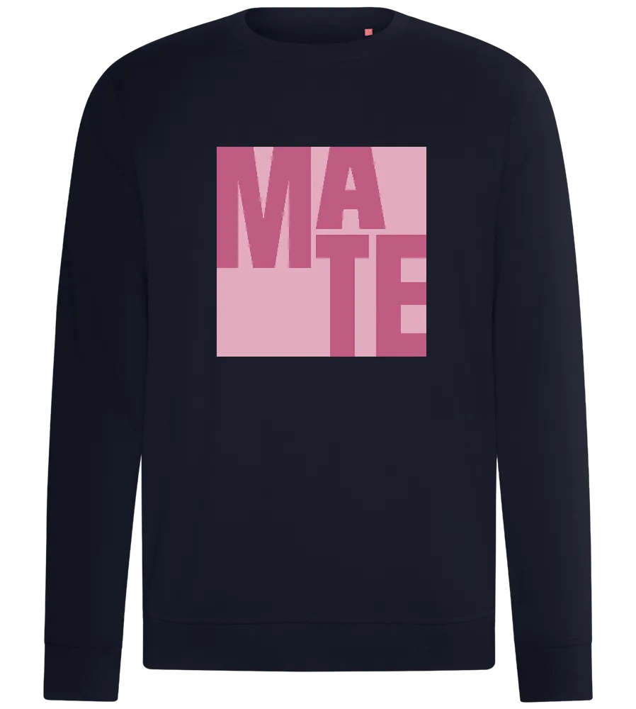 Mate Text Design - Comfort unisex sweater