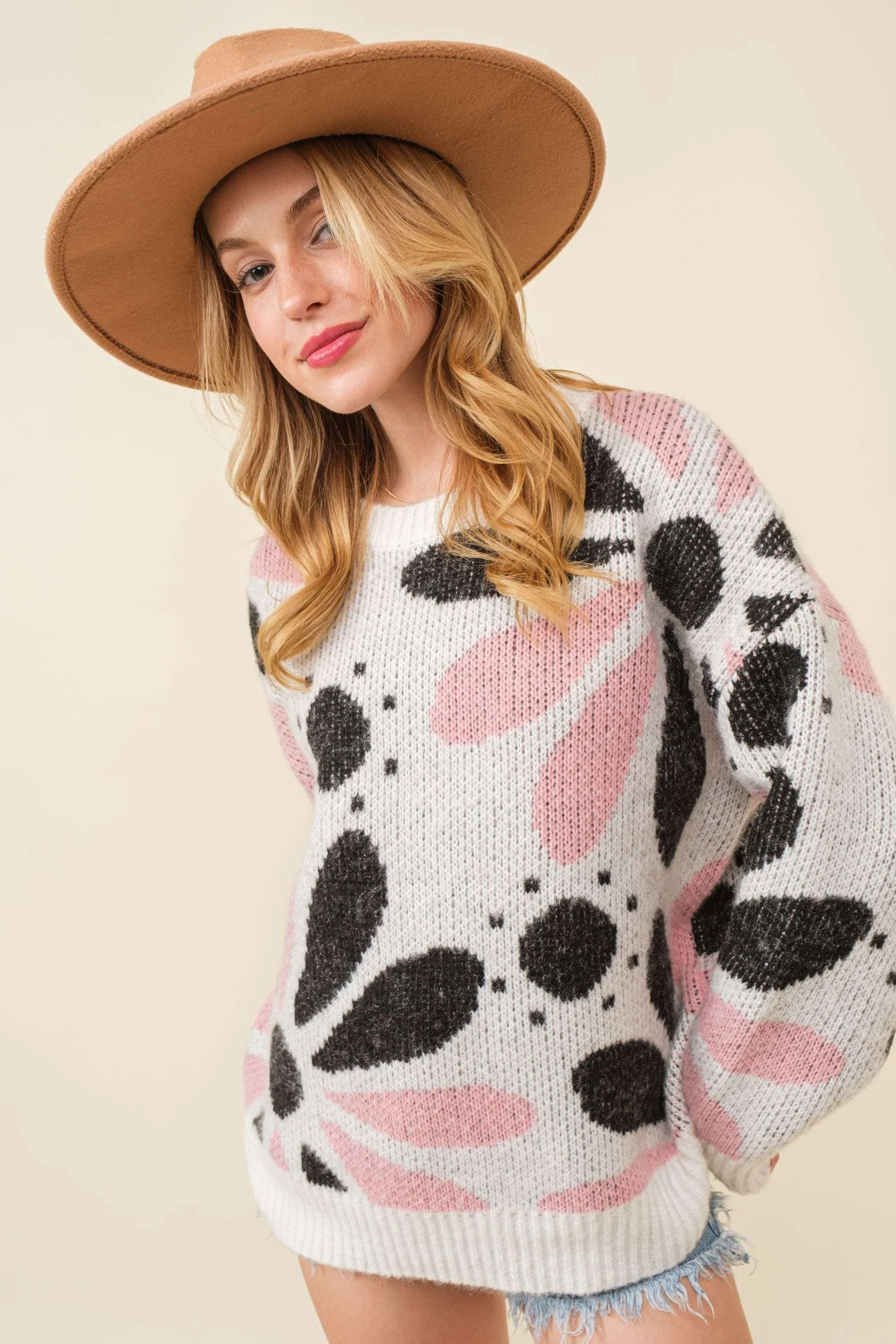 Matea Floral Sweater