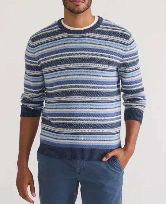 Men's Reed Jacquard Sweater