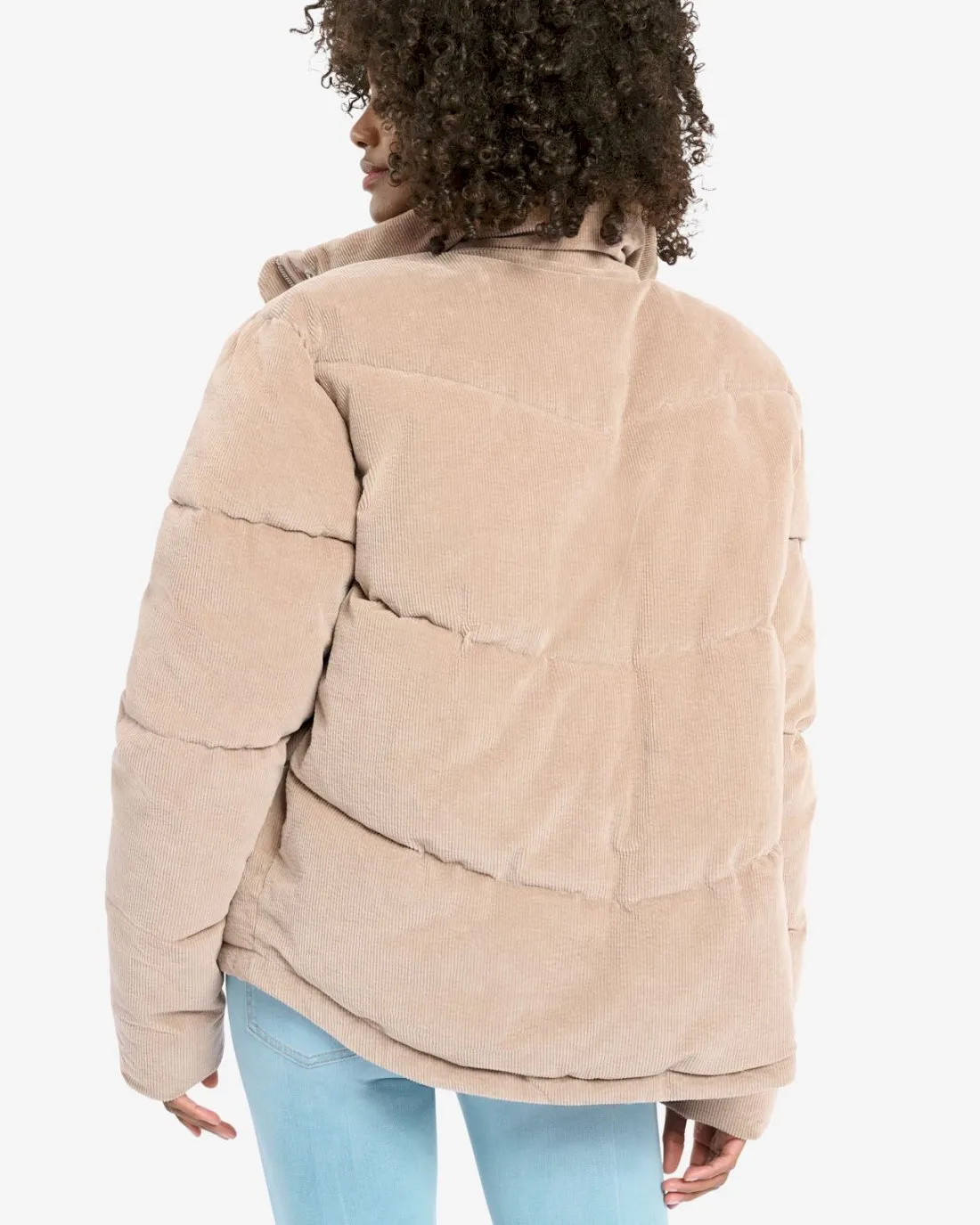 Milla Cord Puffer Jacket