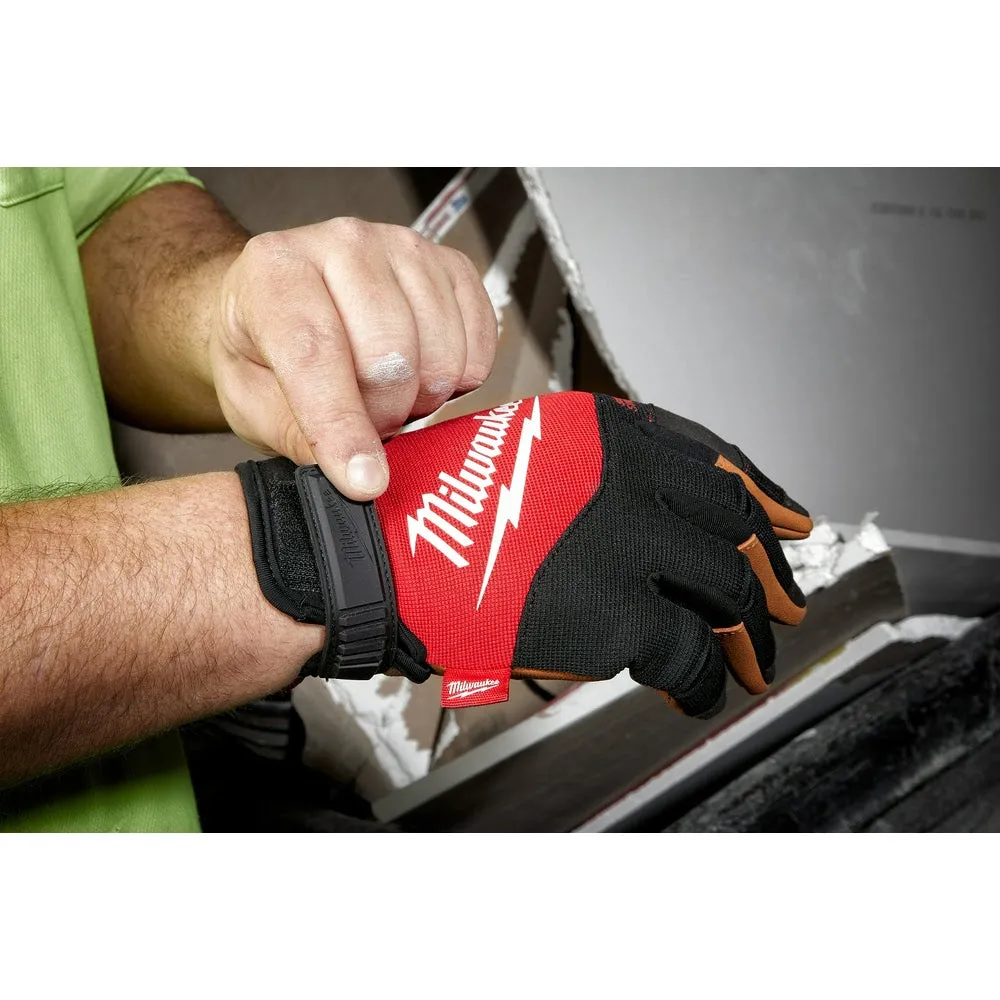 Milwaukee 48-73-0020 Leather Performance Gloves - Small