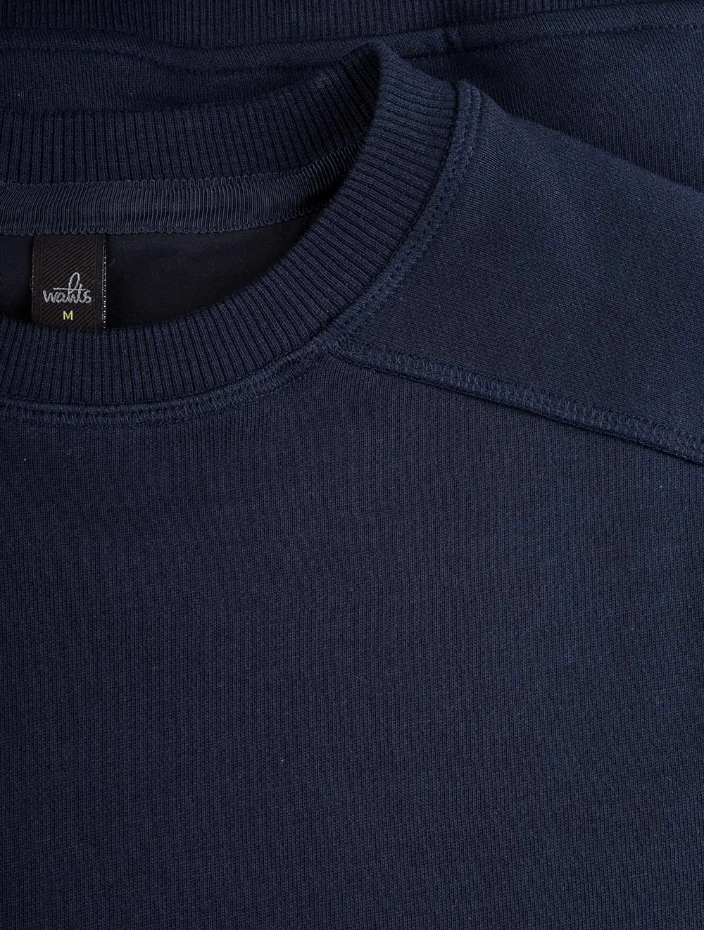 Moore Crew Neck Sweater Navy Blue