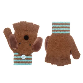 Morris Sausage Dog Knitted Gloves