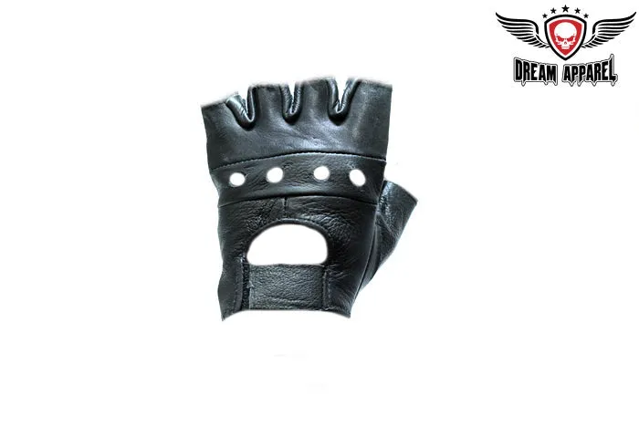 Motorcycle Fingerless Gloves