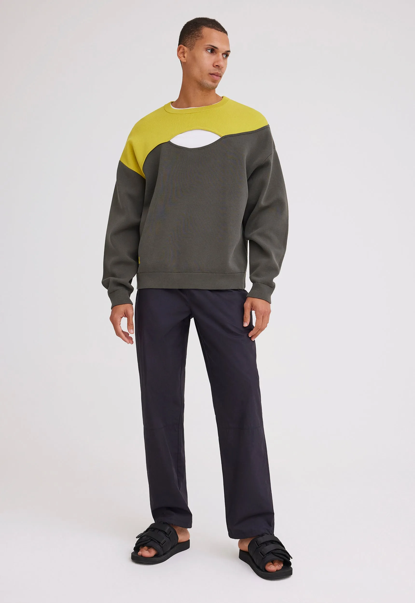 NAGNATA Balance Crew Neck - Dark/Forest