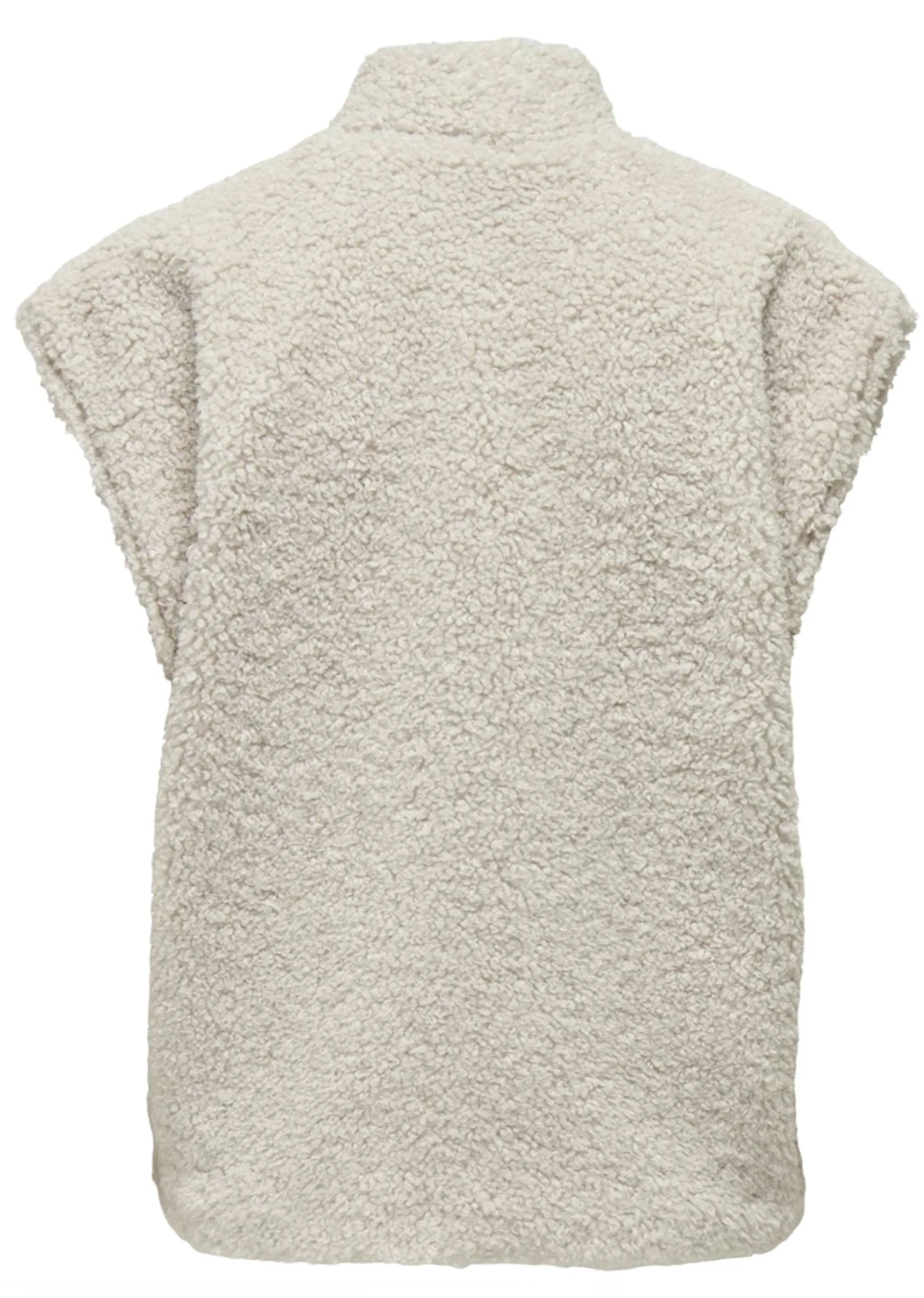 Naya Teddy Gilet in Cream