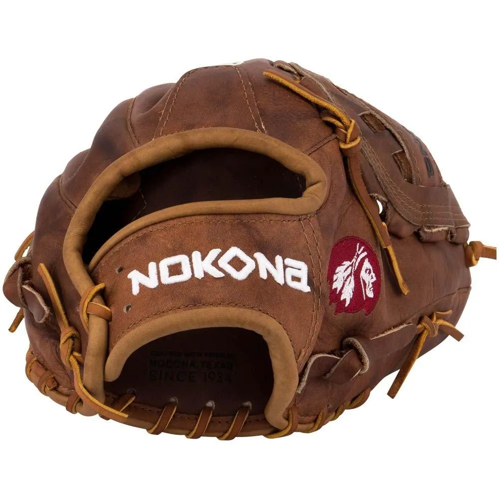 Nokona W1200 Walnut Series 12 Inch Baseball Glove: W-1200