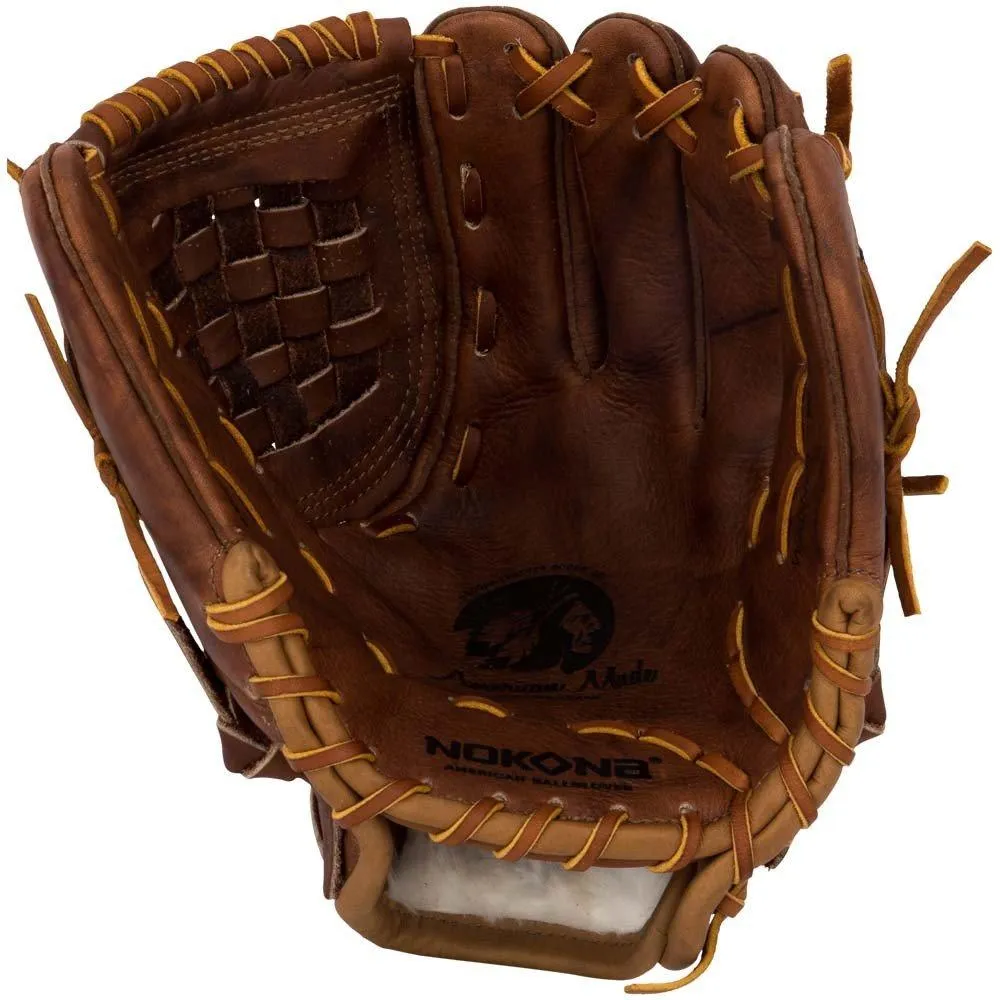 Nokona W1200 Walnut Series 12 Inch Baseball Glove: W-1200