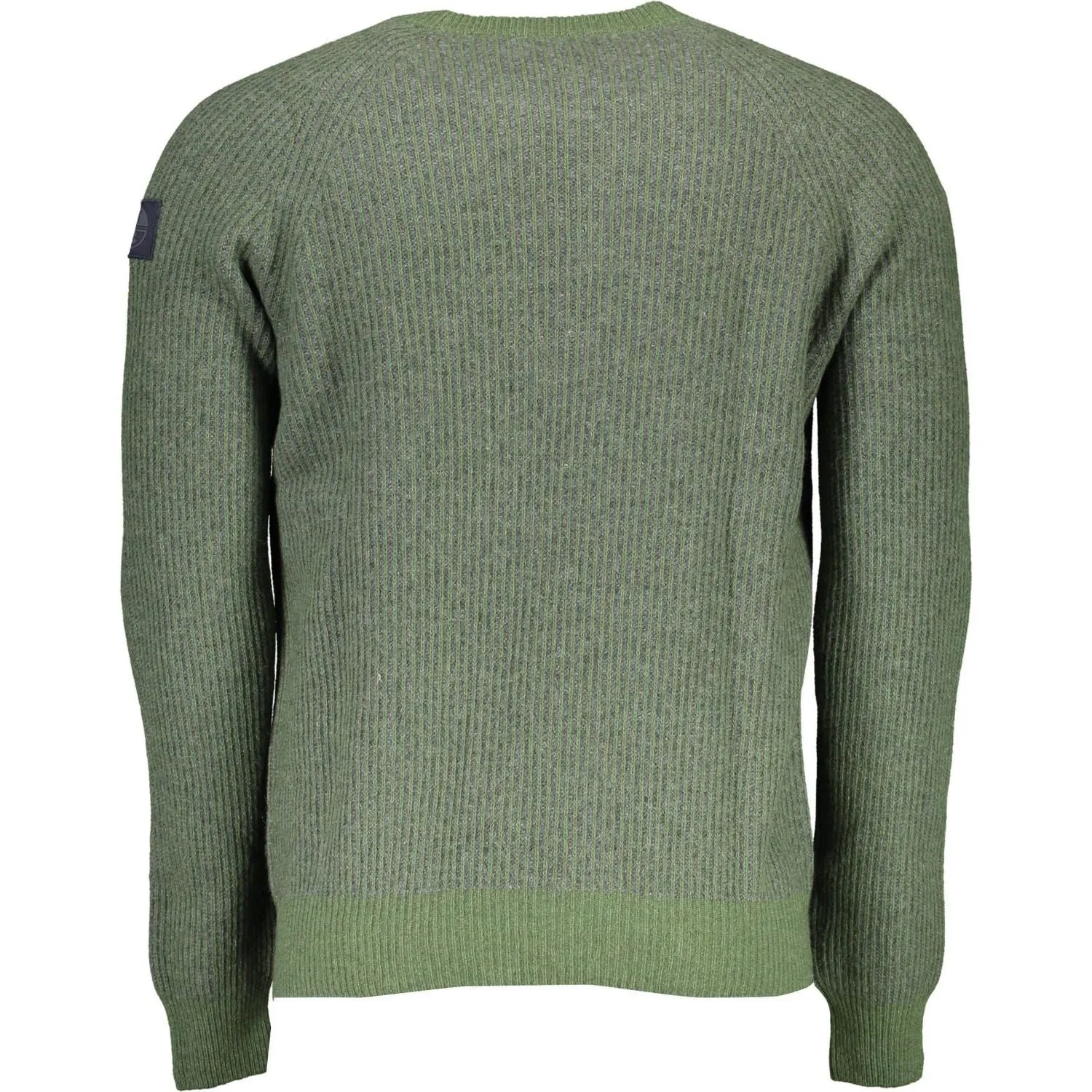 North Sails Green Wool Men Sweater