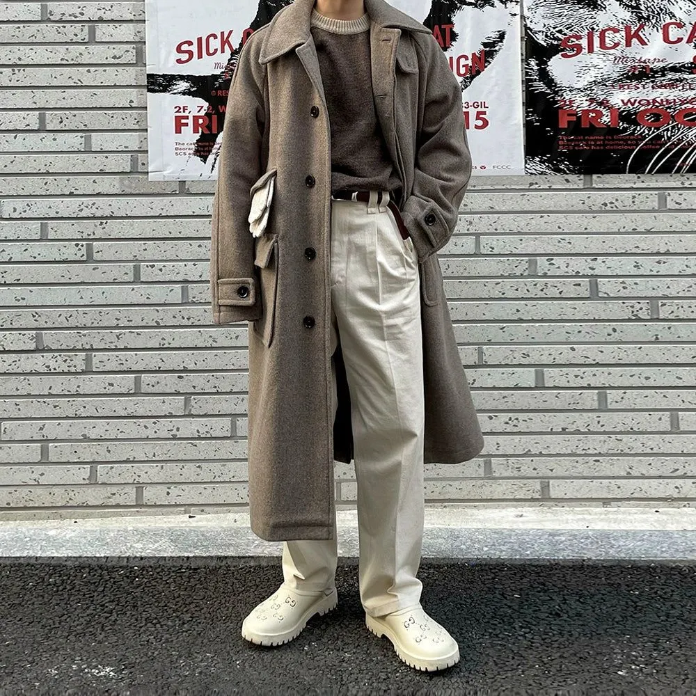 OH Drop Shoulder Long Coat