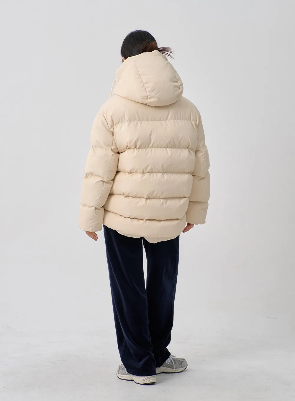 Oversize Hooded Puffer Jacket CN10