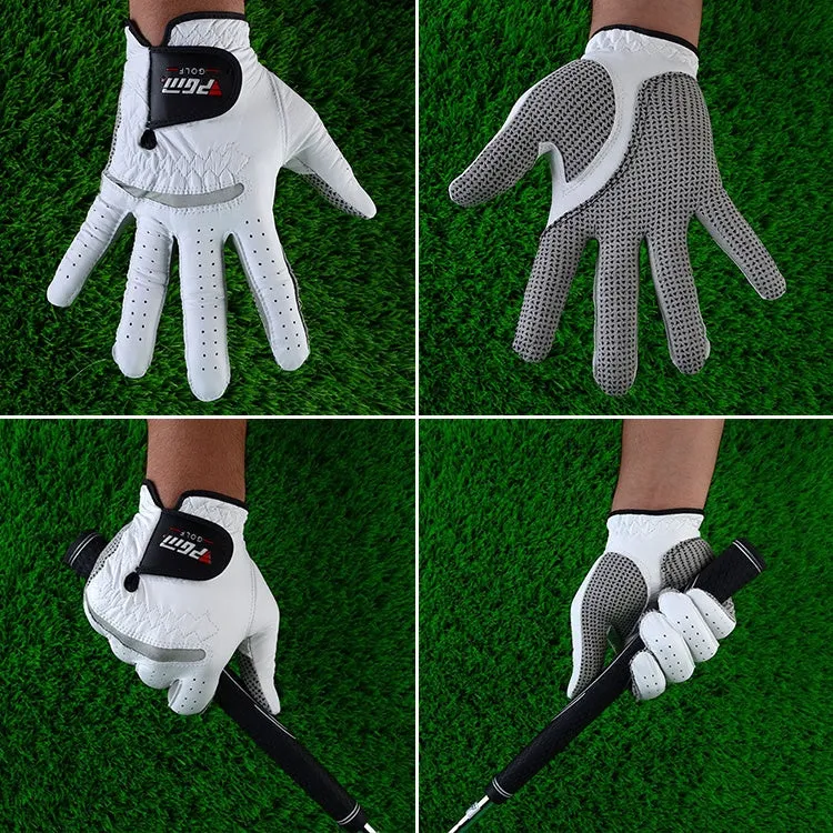 PGM Golf Sheepskin Anti-Slip Single Gloves for Men(Size: 23-Left Hand)