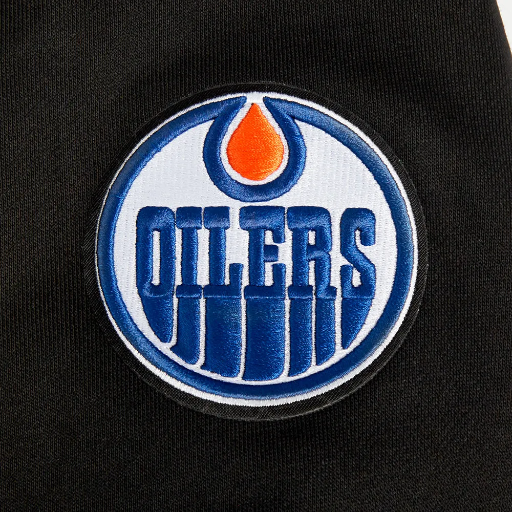 Pro Standard NHL Women's Edmonton Oilers Jewel Oversized Cropped Sweatshirt