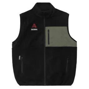 Rainer Microfleece Gilet Black - W24