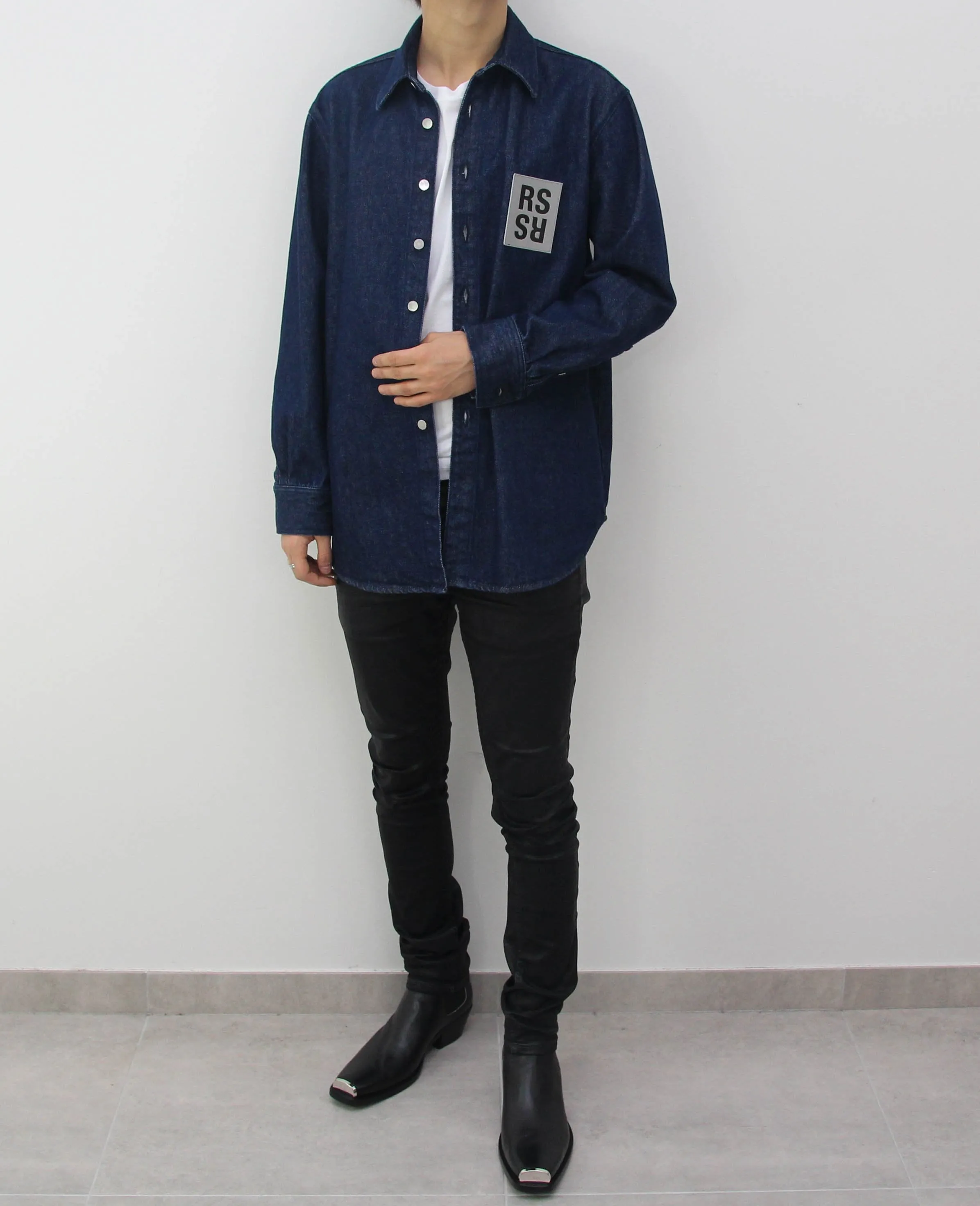 RS Patch Denim Shirt Indigo