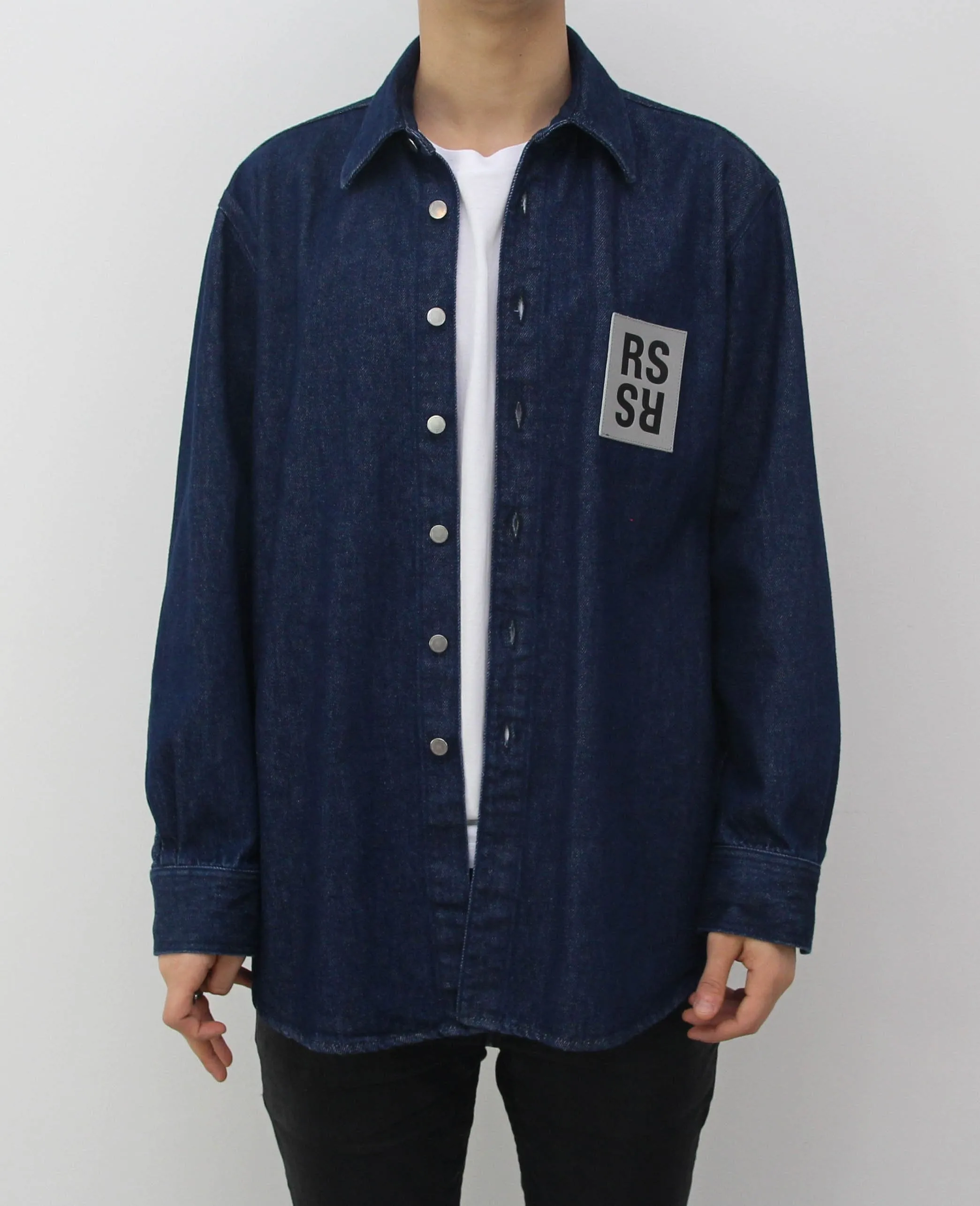 RS Patch Denim Shirt Indigo