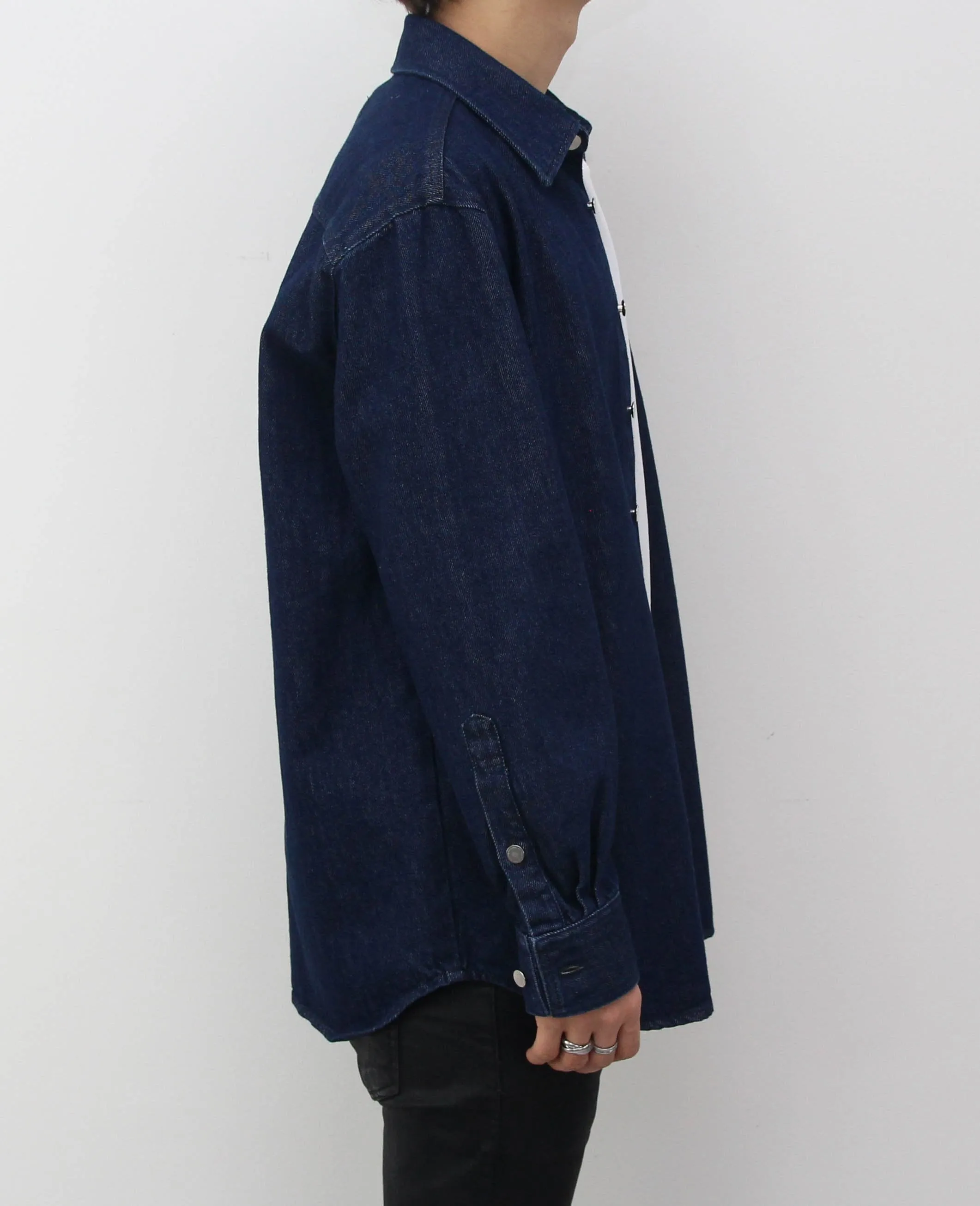 RS Patch Denim Shirt Indigo