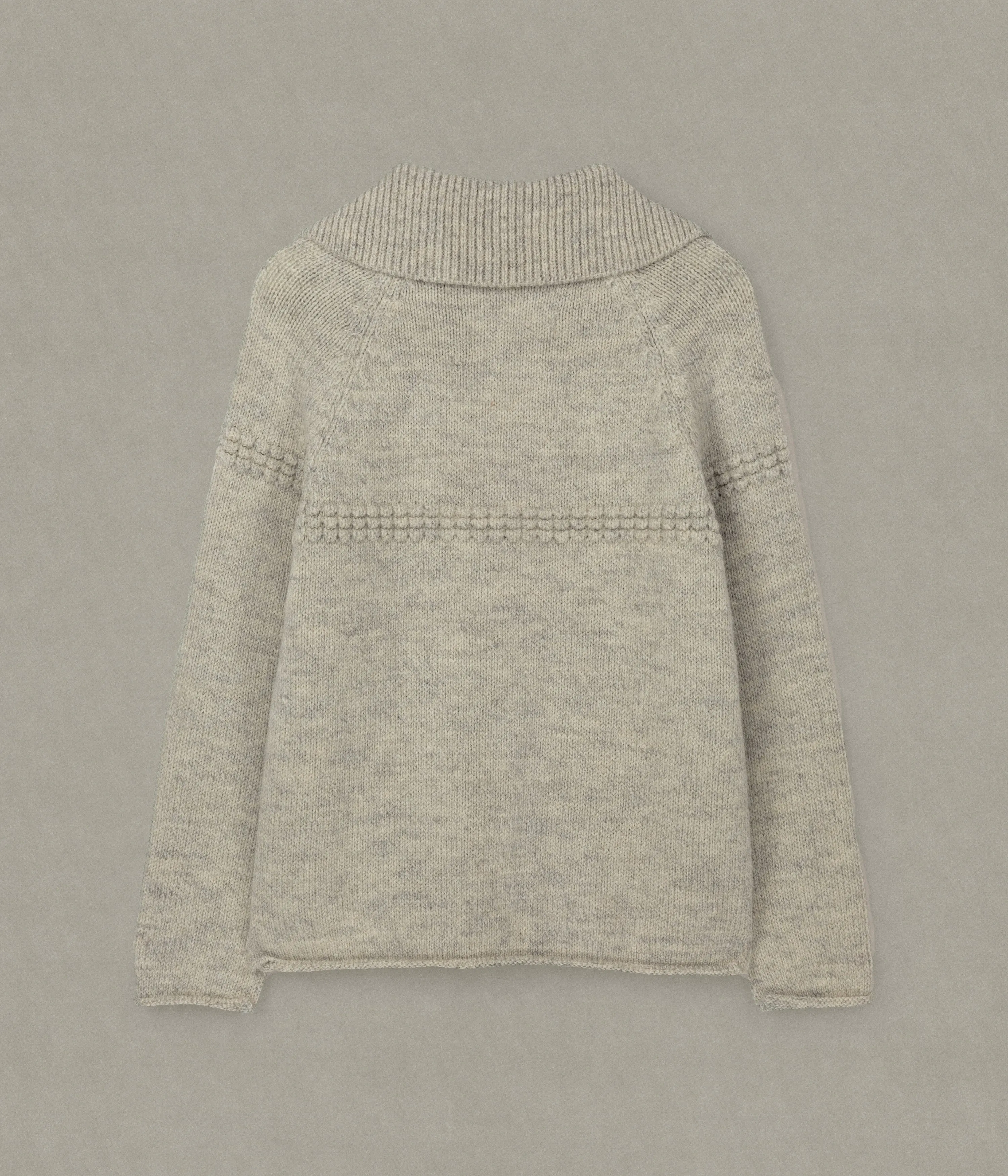 Sailor's Neck Sweater, Morning Mist