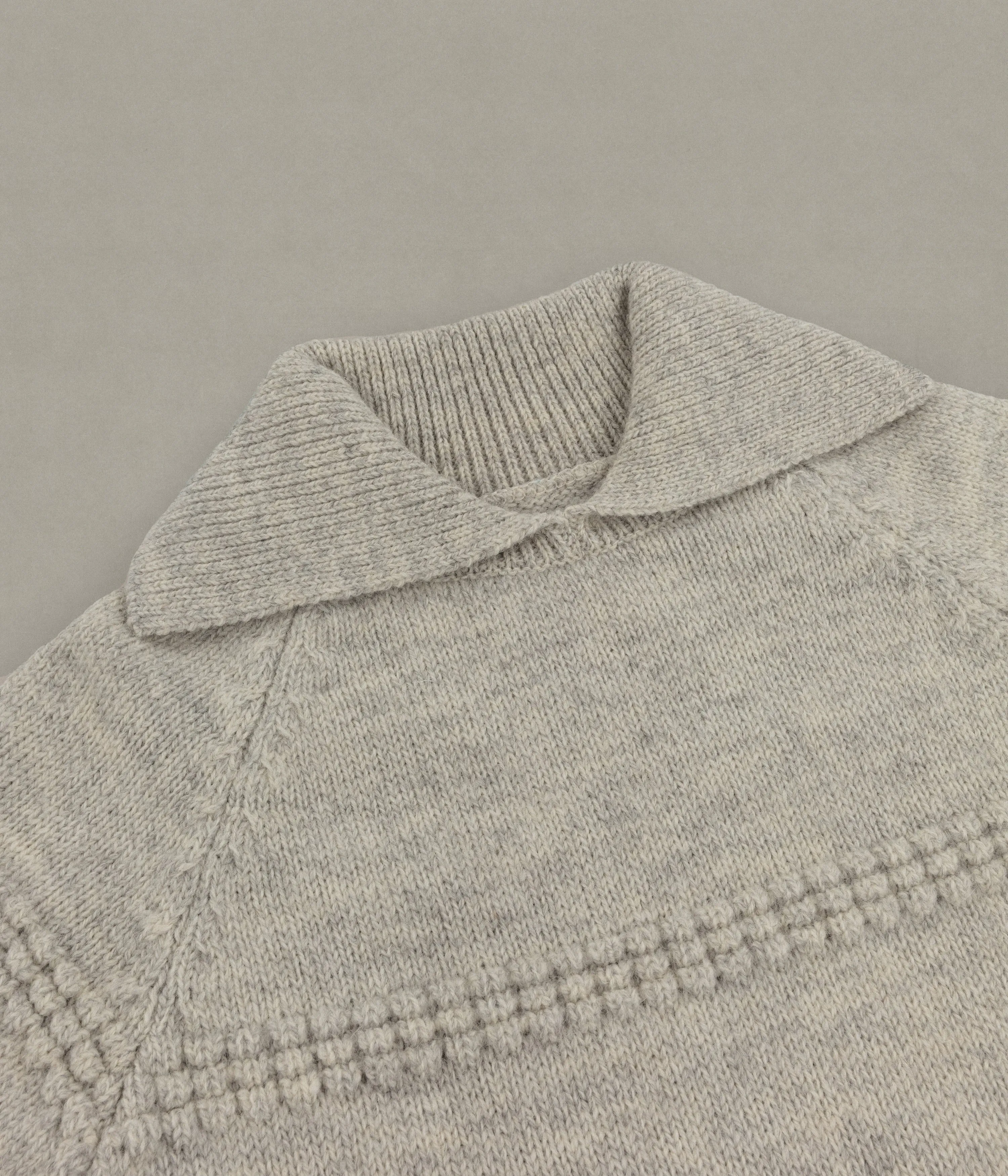 Sailor's Neck Sweater, Morning Mist