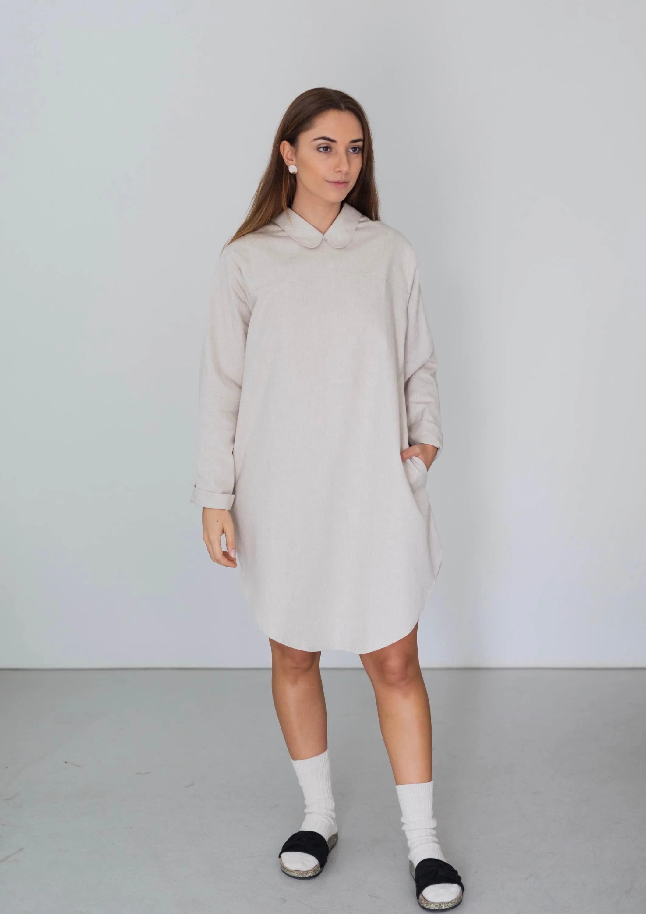 SHIRT DRESS Hemp