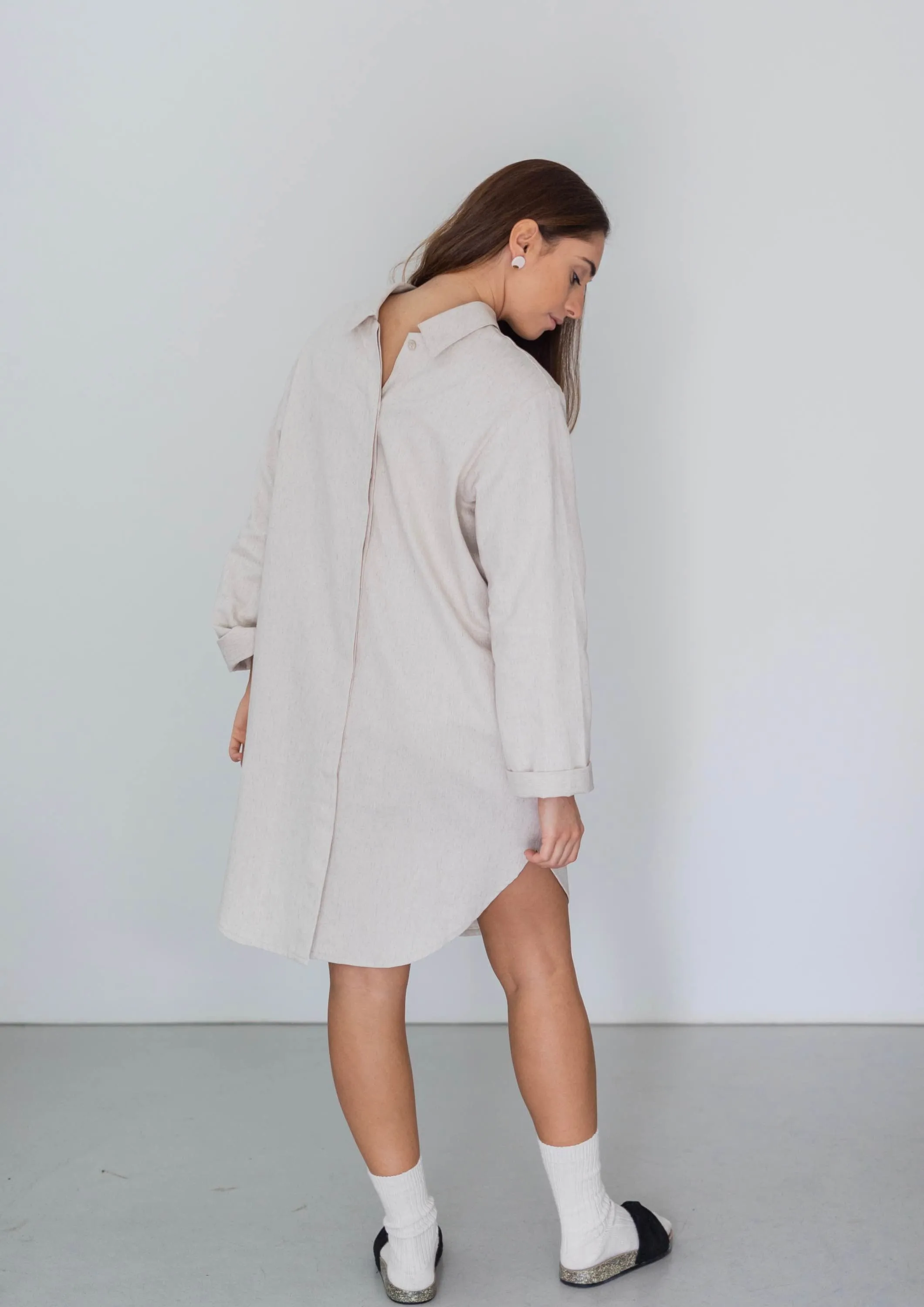 SHIRT DRESS Hemp