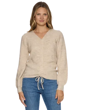 SHREVEPORT RUCHED SWEATER