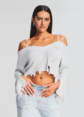 Skye Sweater - Silver