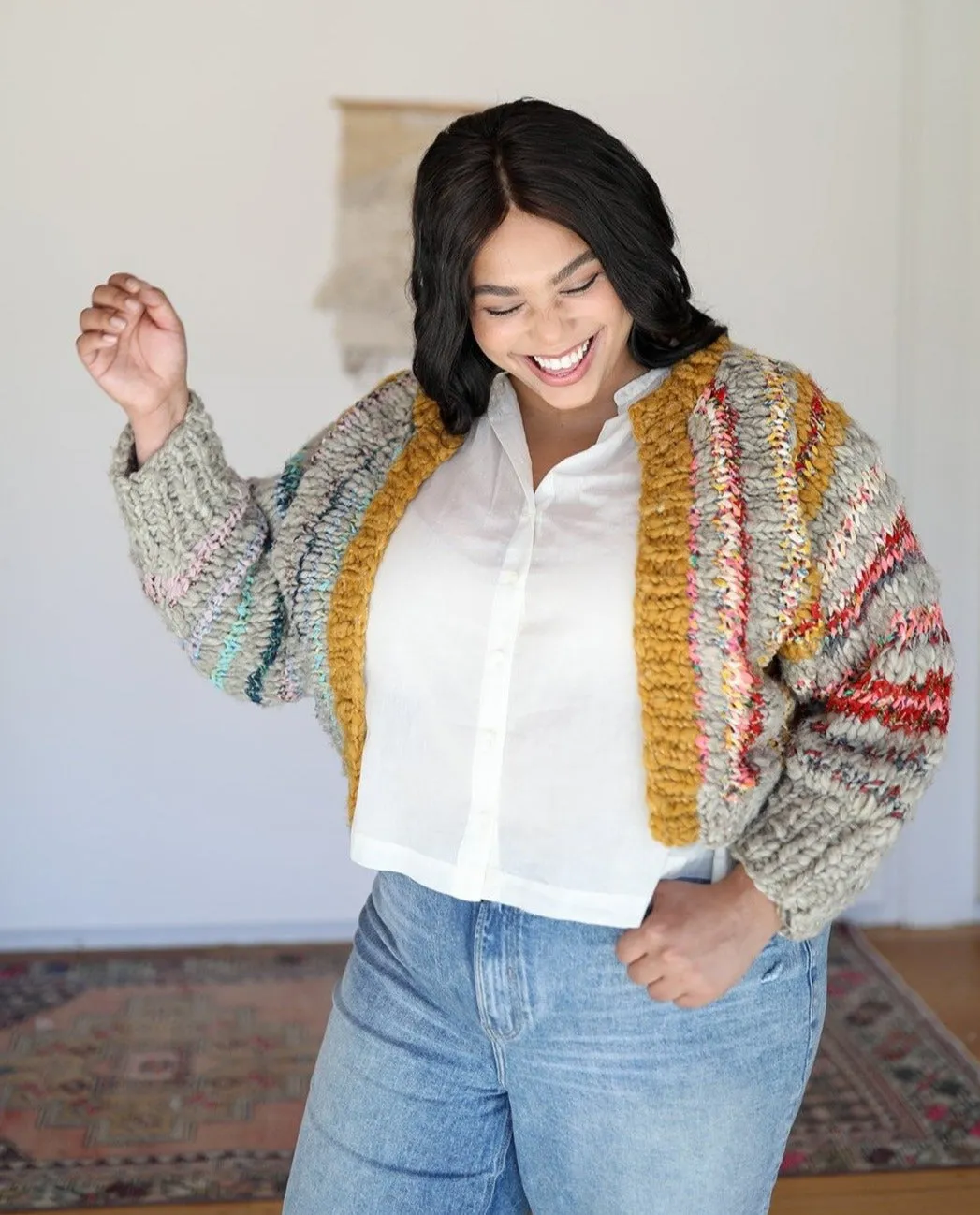 Sunbeam Stripe Cardi Class