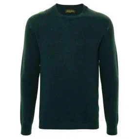 Verde Merino Camel Knit Crewneck Sweater