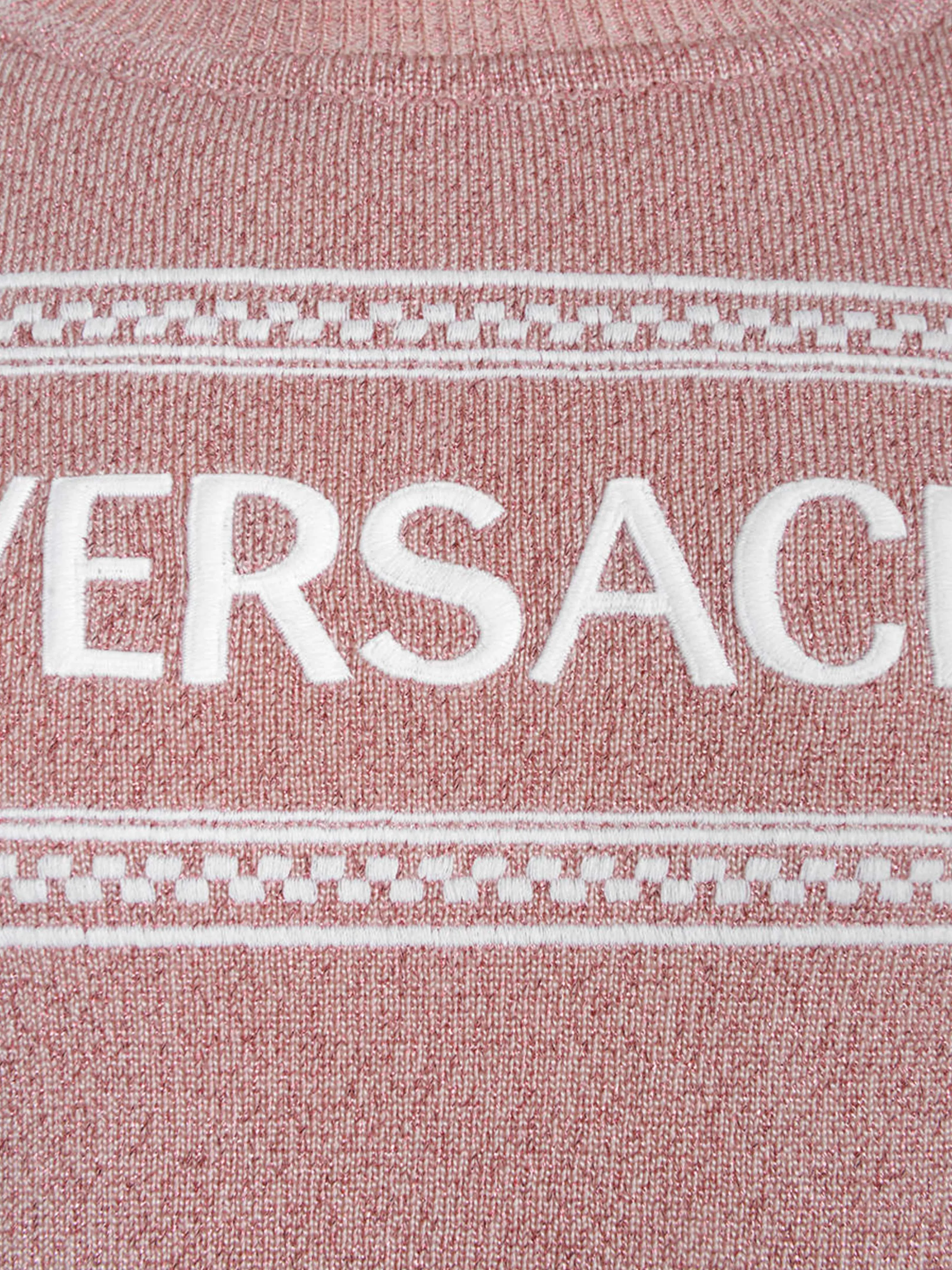 Versace Girls Logo Sweater